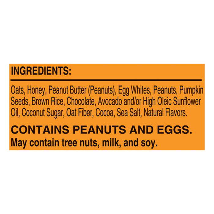 RXBAR - Peanut Butter Dark Chocolate Oatmeal Bar - 1.9 oz - 12 Count