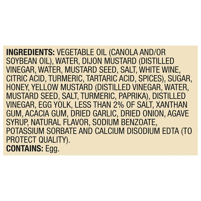 Flavortown Honey Mustard Sauce (Pack of 6) - 12.5 oz  - Authentic Flavortown Flavor