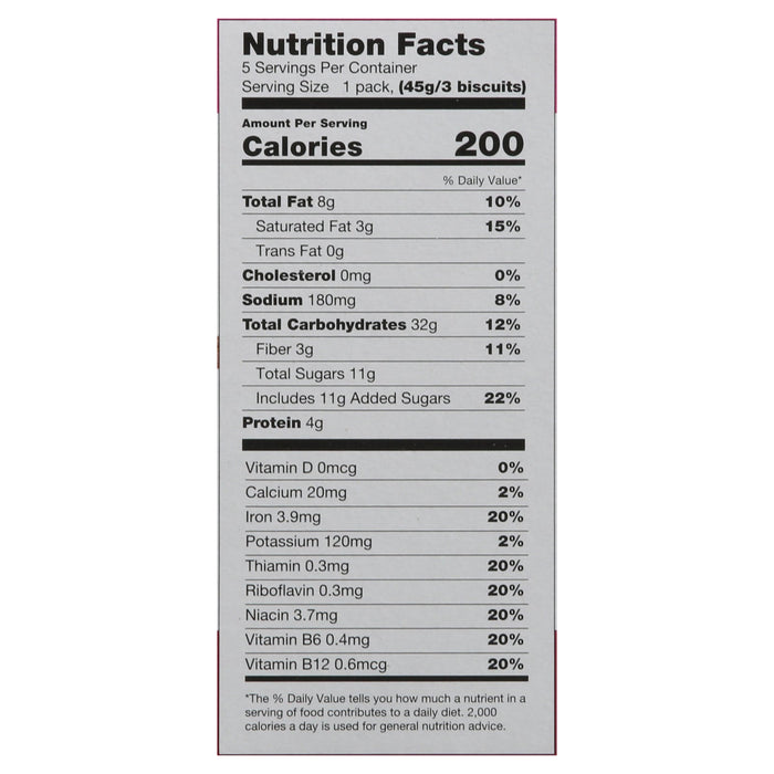 Sweet Loren's Cinnamon Sugar Breakfast Biscuits - 6/ 8 oz