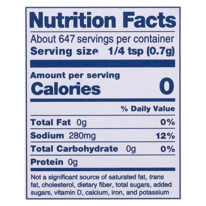 Diamond Crystal Kosher Salt Flakes - 1 lb Box (Pack of 12)