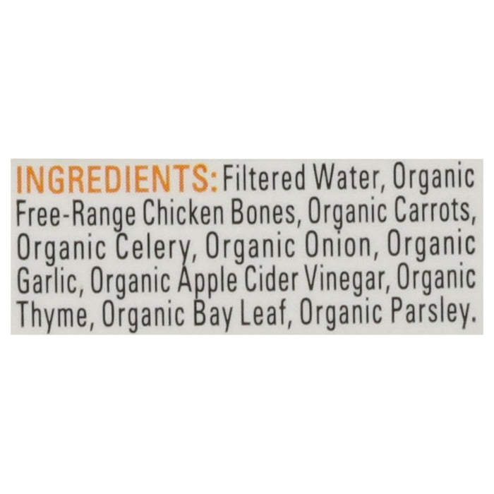 Bonafide Provisions Organic Chicken Bone Broth No Salt Added (Pack of 6 - 16.9 fl oz)