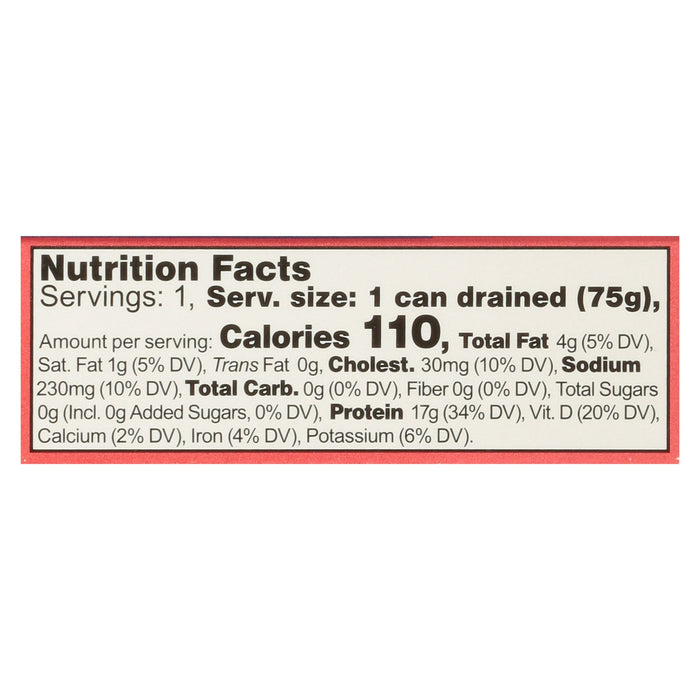 Wild Planet Pink Salmon - Smoked, 3.9 oz  (Pack of 12)