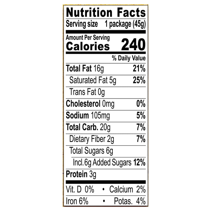 Once Again Crkr Sndwch Organic Sun Btr, 8 x 1.59 oz - Sunflower Seed Butter Sandwich Crackers