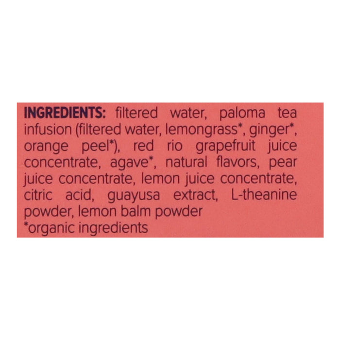 Recess Mcktail Grapefruit Paloma (Pack of 6) - 4/12 fl oz Non-Alcoholic Cocktail