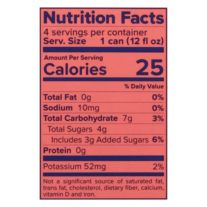 Recess Mcktail Grapefruit Paloma (Pack of 6) - 4/12 fl oz Non-Alcoholic Cocktail