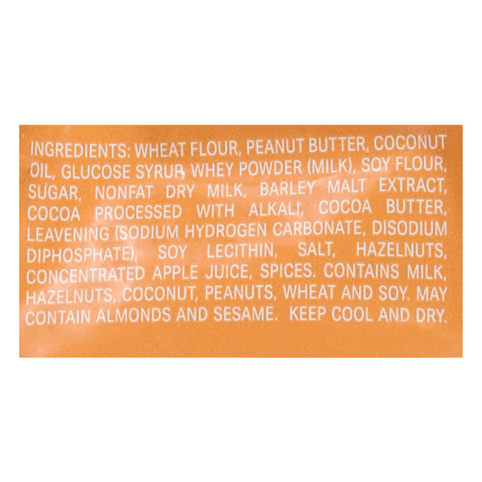 Loacker Quadratini Wafer Cookies, Peanut Butter, 6 x 8.82 Oz Cubes