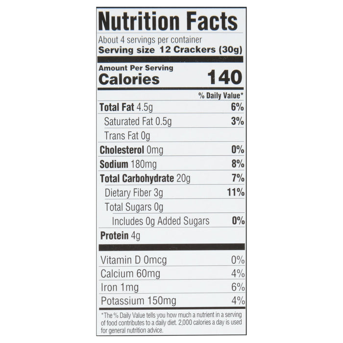 Mary's Gone Crackers Organic Black Pepper Crackers - 4 oz - 6 Count