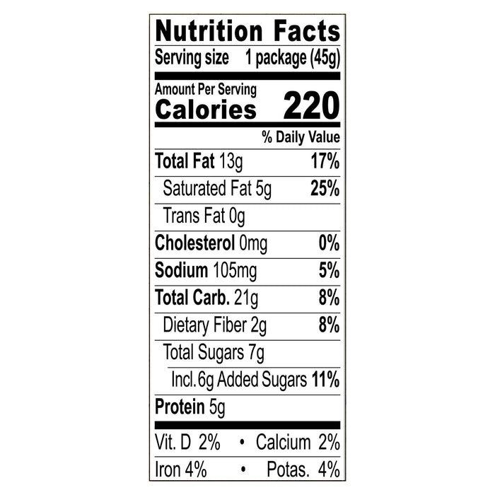 Once Again Crkr Sndwch Organic Peanut Butter Graham Crackers - Pack of 8 - 1.59 Oz