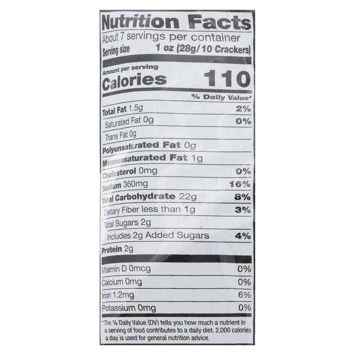 Pretzel Crisps Salt & Pepper Crisps, 7.2 oz Bags (Pack of 12)