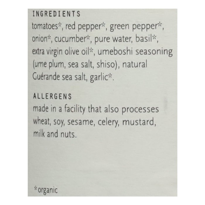 Karine & Jeff Organic Gazpacho Soup (Pack of 6)