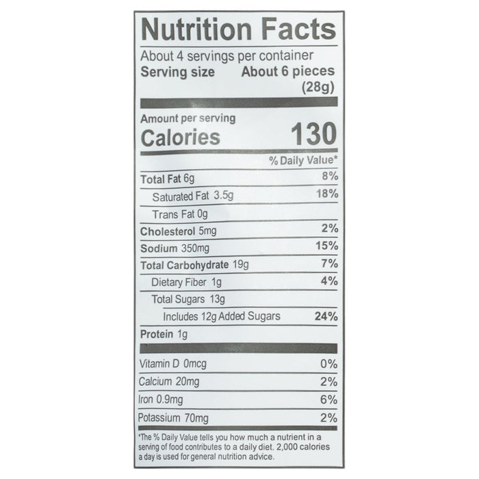 Sanders Dark Chocolate Sea Salt Caramel Bites - 12 x 3.75 Oz Pouches