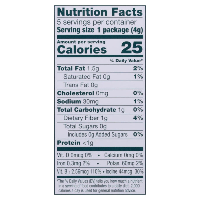 Gimme Organic Roasted Seaweed Snacks - Original Flavor, Lightly Salted - 5pk - Pack of 6 - 0.14 Oz Each