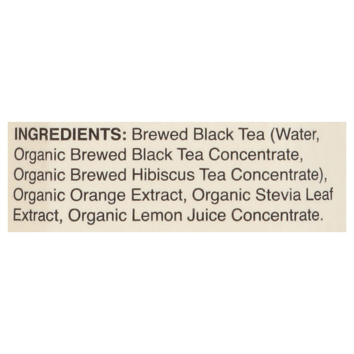 Saint James Black Tea Organic Blood Orange Sparkling - 16.9 fl oz  - (Pack of 12)