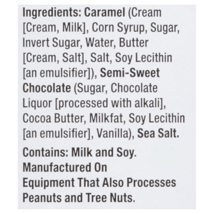 Sanders Dark Chocolate Sea Salt Caramels - 18 oz - 6 Count