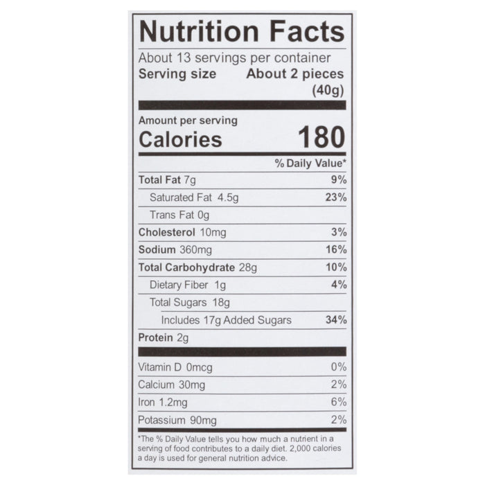 Sanders Dark Chocolate Sea Salt Caramels - 18 oz - 6 Count