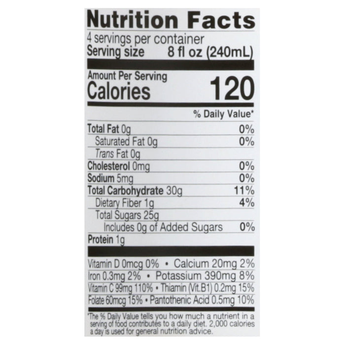 Lakewood Juice Organic Orange Mango - 6/32 oz