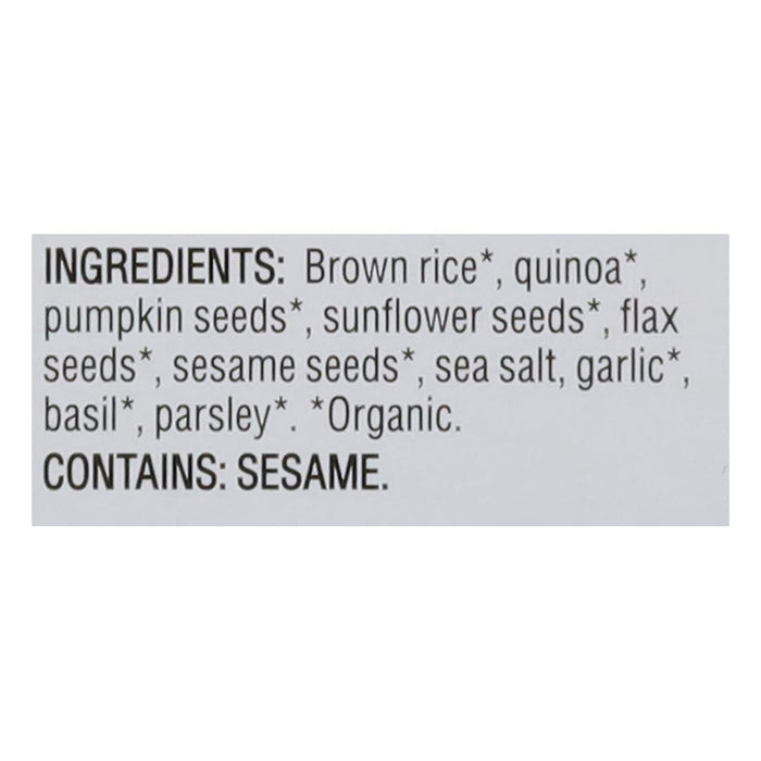 Mary's Gone Crackers Cracker, Original Seed, Garlic Basil, 4 oz Bags (6 Count)