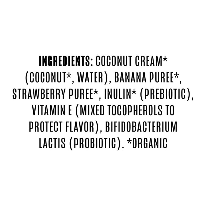 Once Upon A Farm - Organic Coconut Cream Fruit Melts with Strawberries & Bananas - Pack of 8 (1 oz Pouches)