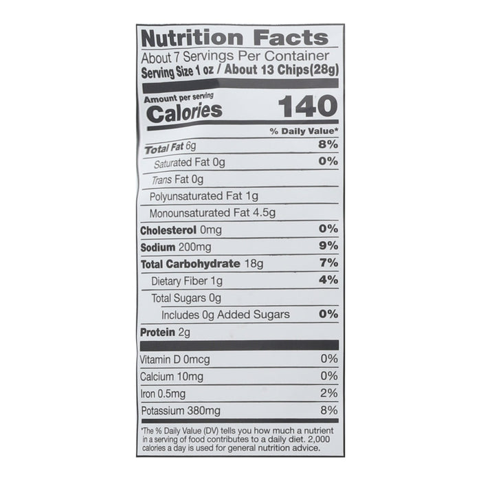 Kettle Brand Salt & Vinegar Potato Chips, 6.5 oz Bags (Pack of 12)