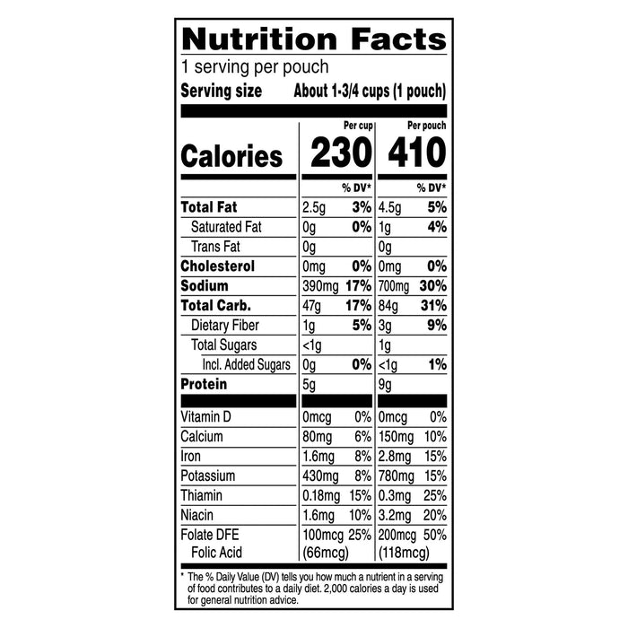 Near East Long Grain & Wild Rice Herb & Butter, 8 x 8.8 oz Pouches