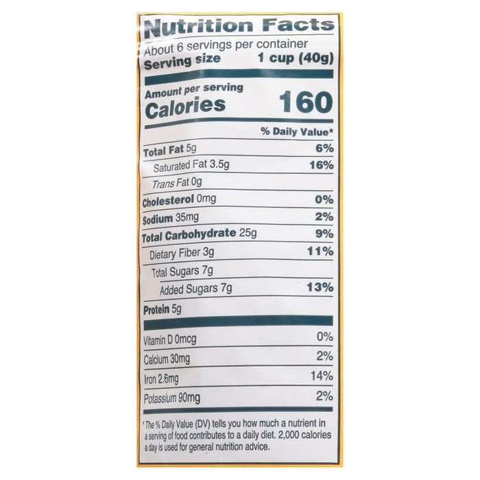 Seven Sundays Grain Free Cereal, Honey, 6  - 8 oz Each