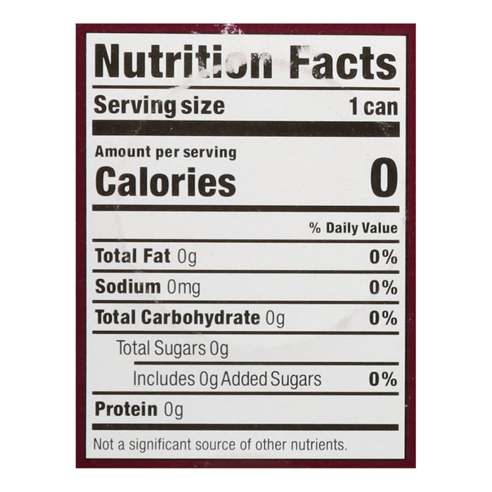 Nixie Sparkling Water Organic Black Cherry Lime - 3 Packs of 8/12 fl oz