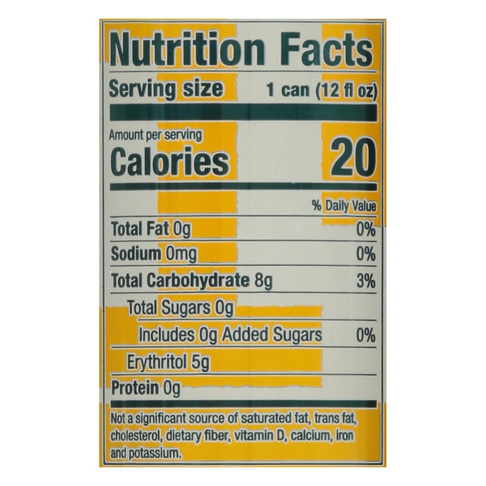 Machu Picchu Drnk Organic Yerba Mate Mint Sparkling Drink, 12-12 fl oz