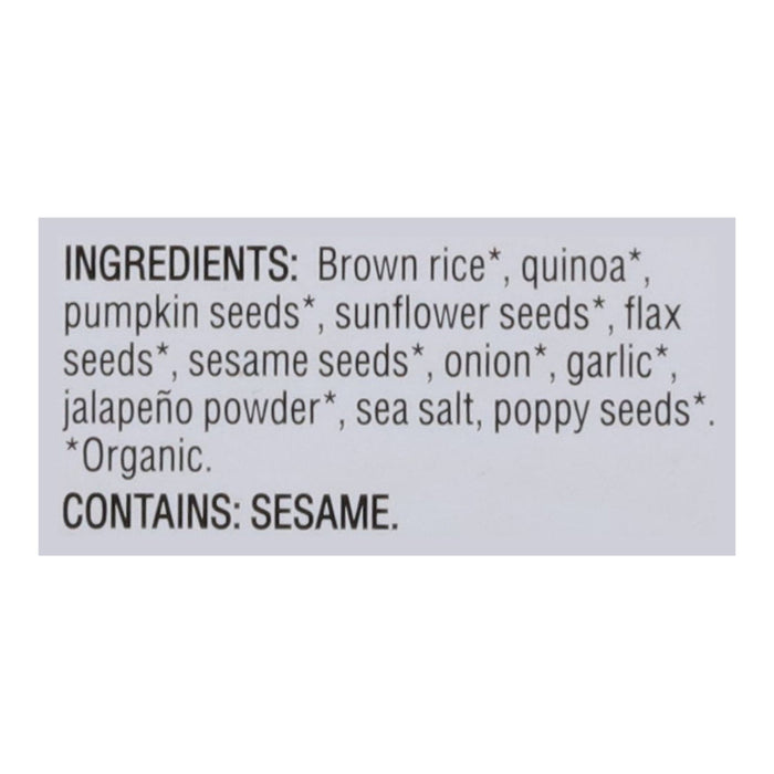 Mary's Gone Crackers Original Seed Crackers - Jalapeno - 4 oz Bags (Pack of 6)