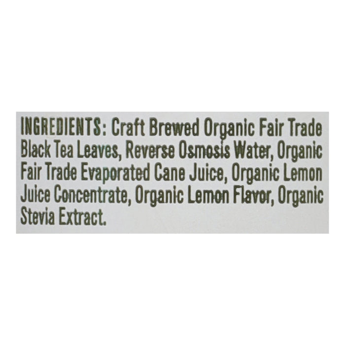 Seven Teas Organic Half & Half Tea Lemon - 12 x 16 fl oz