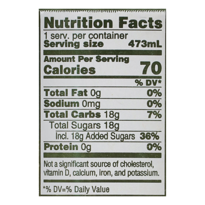 Seven Teas Organic Half & Half Tea Lemon - 12 x 16 fl oz