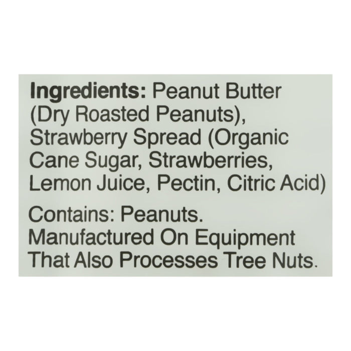 Split Nutrition Peanut Butter & Strawberry - 10 x 1.34 Oz Pouches - Protein & Energy Snack