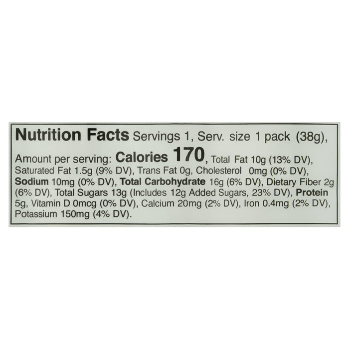 Split Nutrition Peanut Butter & Strawberry - 10 x 1.34 Oz Pouches - Protein & Energy Snack