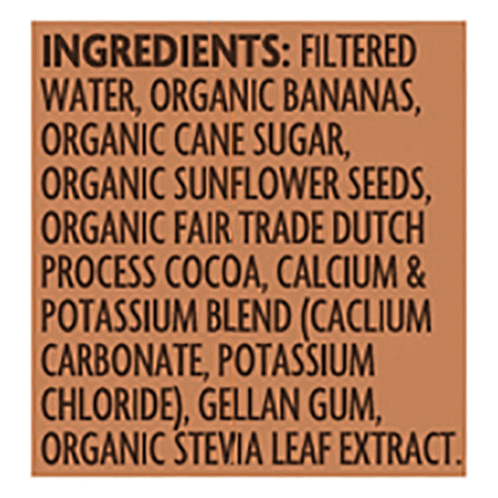 Mooala Banana MilkOrganicChocolate, 8.01 oz, Pack of 12