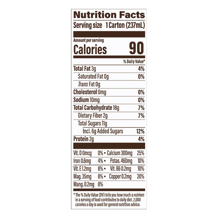 Mooala Banana MilkOrganicChocolate, 8.01 oz, Pack of 12