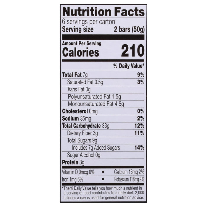 Kind Breakfast Bars - Honey Oat - 5 Bars (6 x 1.76 oz Packs)