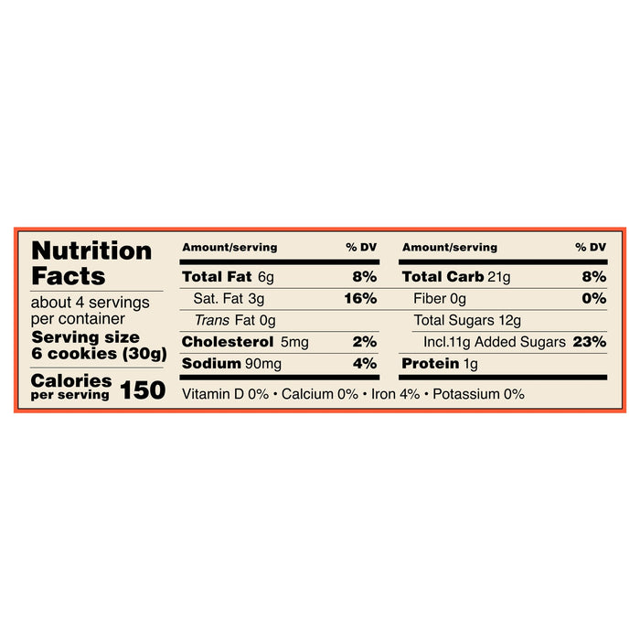 Milk Bar Cky Crunch Brown Butter Chocolate Chip Cookies - 12 Count of 4.5 Oz