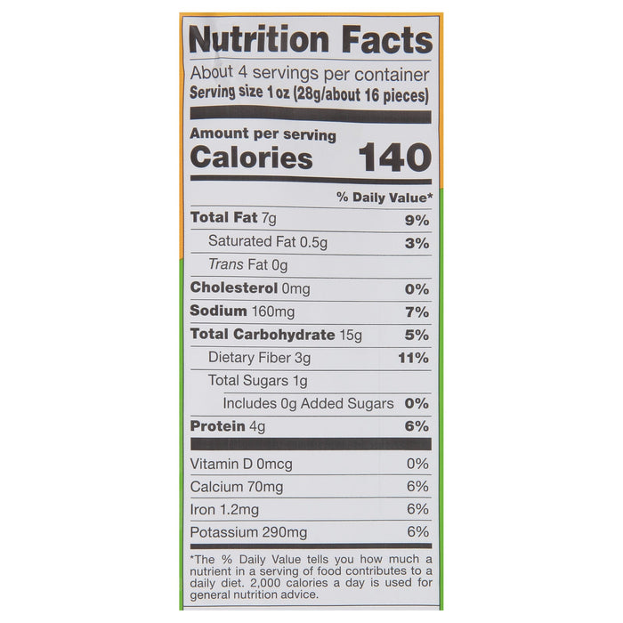 Harvest Snaps Crunchy Puffs White Cheddar Jalapeno, 6 x 4.2 oz Bags