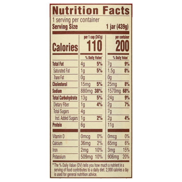 Rao's Tuscan Style Beef Soup, 6 x 15.5 oz