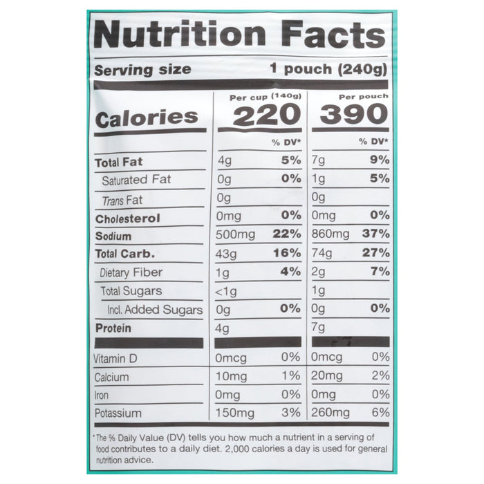 Somos Rice White Fajita, 6 x 8.5 oz Pouches