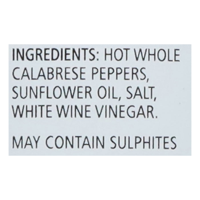 Bono Peppers Hot Calabrese Whole - Pack of 6 - 9.17 Oz