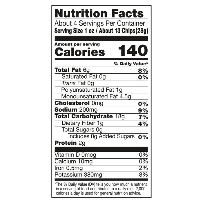 Kettle Brand Air Fried Potato Chips, Salt & Vinegar, 15-4.25 Oz Bags