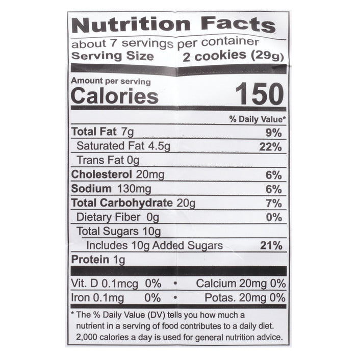 Tate's Bake Shop Gluten-Free Lemon Cookies, 6-7 oz, 6-Pack