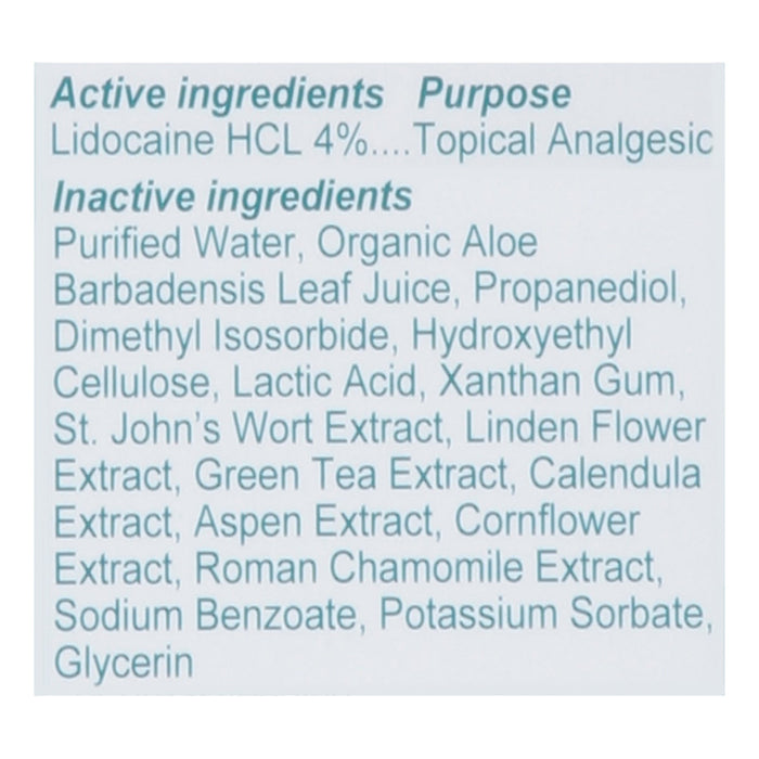 Good Clean Love Relief Gel - Natural Pain & Itch Relief - 1 fl oz