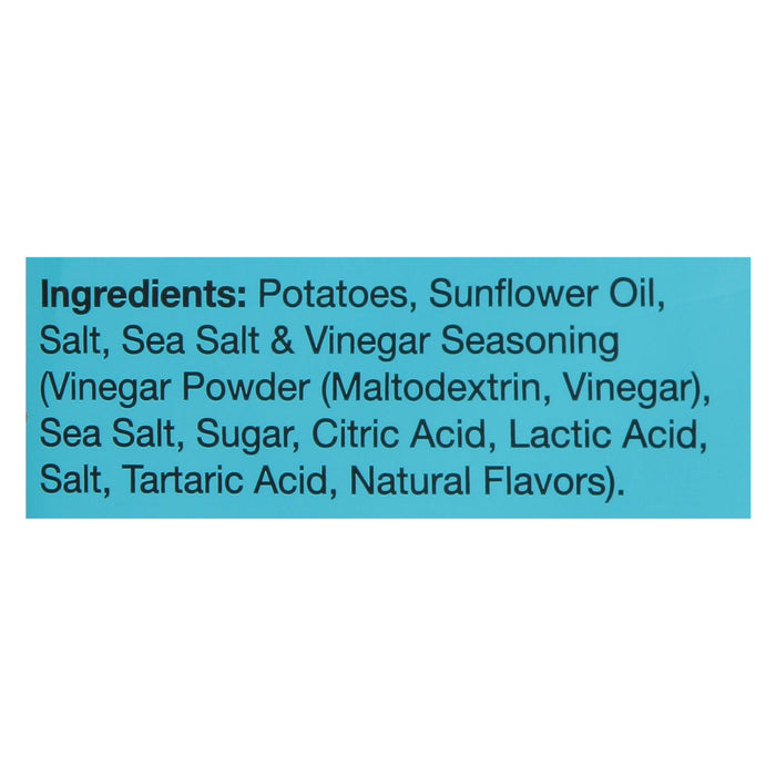 The Good Crisp Company Crinkle Cut Potato Chips, Salt & Vinegar, 5.5 oz  (Pack of 12)