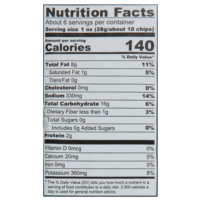 The Good Crisp Company Crinkle Cut Potato Chips, Salt & Vinegar, 5.5 oz  (Pack of 12)