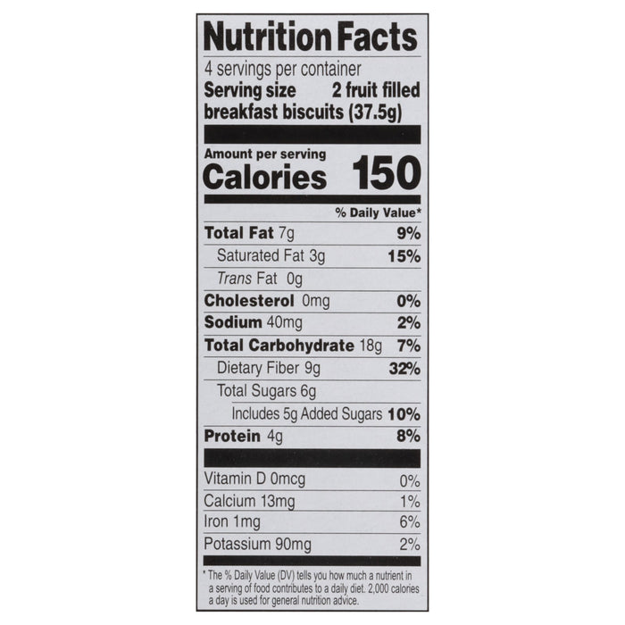 Olyra Strawberry Organic Breakfast Biscuits, 6 x 5.3 oz