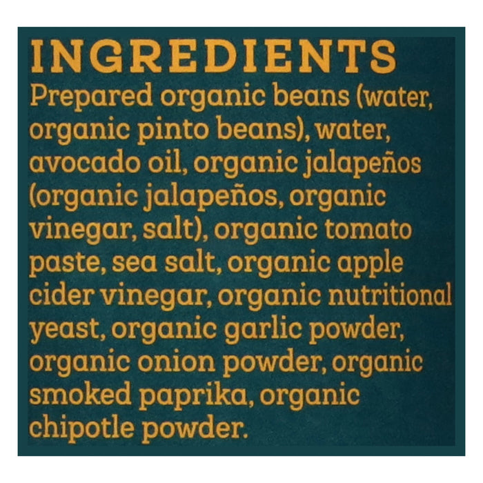 Siete Refried Ranchero Beans - 16 oz - 12