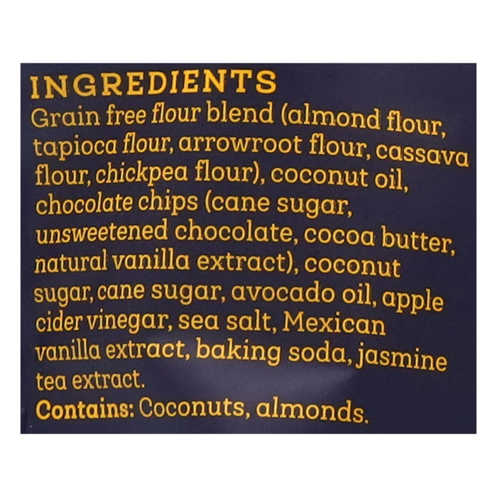 Siete Chocolate Chip Cookies - 10 x 4.5 oz - Grain-Free, Gluten-Free