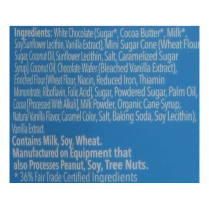 Acappella Cones Cky N Crm Truffle: Gourmet Chocolate Cream Cones, Pack of 6 - 2.54 Oz