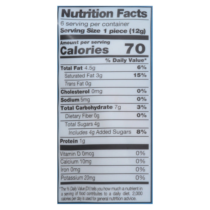 Acappella Cones Cky N Crm Truffle: Gourmet Chocolate Cream Cones, Pack of 6 - 2.54 Oz